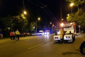 Motociclist accidentat în zona Policlinicii Astra