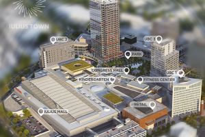 Etapa I a primului proiect mixt din vestul ţării, Iulius Town Timişoara, va fi inaugurată în curând