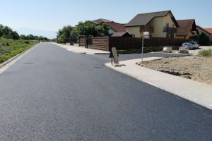 FOTO – Sibiul şi Șelimbărul, legate printr-o nouă stradă. Se circulă de săptămâna viitoare