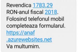 Finanţele sucevene îi avertizează pe contribuabili cu privire la posibile fraude prin SMS