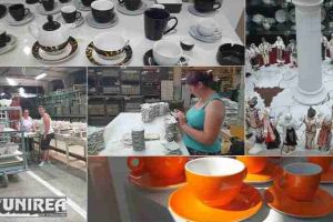 FOTO-VIDEO: ”Ziua Ceramistului” la SC ”Apulum” din Alba Iulia. Zi de sărbătoare, cu porţile deschise, la 49 de ani de la înfiinţarea fabricii de porţelan