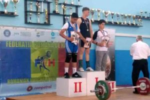 CS Unirea Alba Iulia – trei medalii de argint la Campionatul Naţional de Haltere U 12 şi U 15
