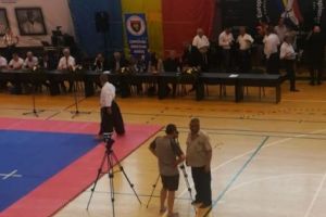 Ministrul SPORTULUI, la deschiderea competiţiei de KARATE