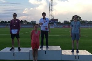 Atletul Florin Visan, campion national de tineret. Mai multe locuri pe podium pentru Constanta, la intrecerea de la Pitesti (galerie foto)