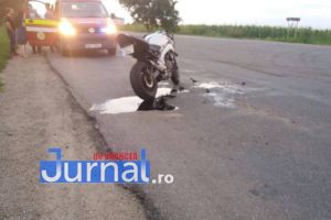 ULTIMĂ ORĂ: Impact între două motociclete la Greşu. Trei persoane rănite