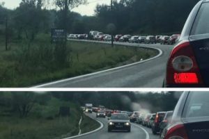 Trafic de COŞMAR pe DN7