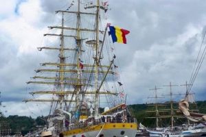 Nava-Școala ,,Mircea isi continua traditionalul mars de instructie si prin porturile franceze Brest si Rouen 