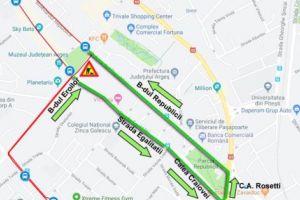 Autobuze Publitrans, circulaţie deviată