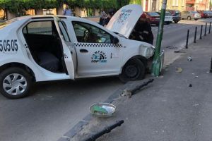 Accident pe strada Agrişelor din Braşov