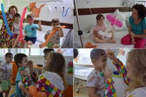 Miercuri: Baloane, picturi pe faţă, jocuri şi poveşti la Spitalul din Alba Iulia – Proiect de voluntariat inedit, pentru copiii internaţi