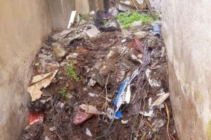 Demersurile pentru clasarea cladirii continua. 90 de tone de gunoi, colectate din curtea Sinagogii din Constanta 