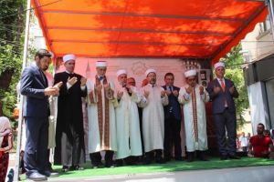 Șeful Cultului Musulman din Romania, Iusuf Muurat, la ceremonia de redeschidere a uneia dintre cele mai vechi moschei din Balcani  (galerie foto)