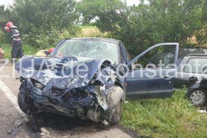 Accident rutier grav in judetul Ialomita. Cinci victime grav ranite. Intervine elicopterul SMURD (galerie foto)