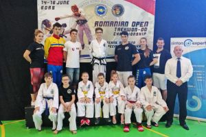 Sportivii de la King Do-Lions Oradea au cucerit 21 de medalii la Openul Internaţional de Taekwon-do al României
