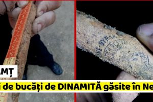 NEAMȚ: Zeci de bucăţi de DINAMITĂ găsite în Neamţ (FOTO)