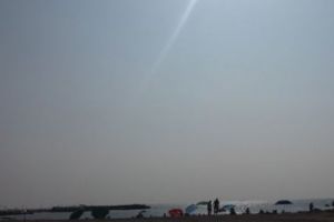 Plaja tăcută din Mangalia. Au zburat căluşeii