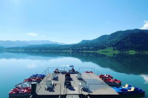 Colibiţa a intrat în noul sezon estival nestingherită de trâmbiţatele lucrări la baraj. Lamentările unui primar (FOTO)