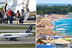 VIDEO. Prima cursă de la Satu Mare spre litoral, din acest an, a decolat