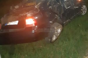 Accident la 150 de km/h, în timpul unei depăşiri. ...