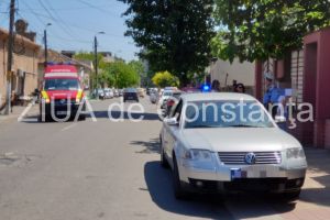 Imagini de la eveniment. Accident rutier pe strada Avram Iancu din municipiul Constanta. Victima, un copil (galerie foto) 