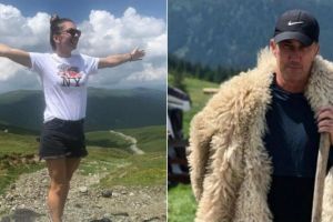 VIDEO FOTO Halep şi Cahill , ”Pit Stop” în centrul Sibiului – Au fost la FITS şi au mâncat în Piaţa Mică