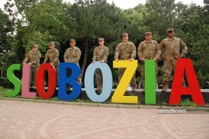 Militari americani: Slobozia „is amazing”, iar oamenii „so wonderful”
