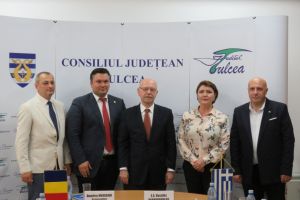 Ambasadorul Greciei, in vizita la Tulcea. Ce subiecte au fost discutate (galerie foto)
