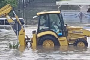 Potop la Cernavodă! Imaginile dezastrului vorbesc de la sine