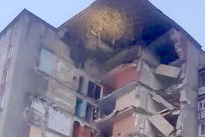 VIDEO – Un bloc de nouă etaje s-a prăbuşit în Republica Moldova