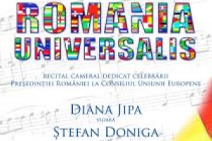 „ROMANIA UNIVERSALIS”, la Centrul de Cultură Arcuş, astăzi