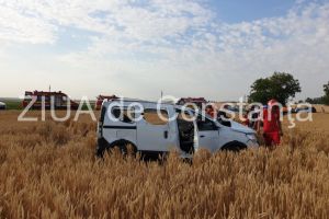 UPDATE.Imagini de la eveniment. Accident rutier grav pe DN38 intre Movilita si Topraisar, judetul Constanta. Sunt mai multe victime (galerie foto+video) 