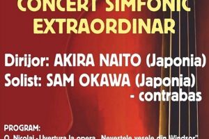 Invitaţi din Japonia, în concertul de astăzi al Filarmonicii Braşov