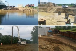 VIDEO. Stadiul lucrărilor la Centura Sătmarului. Noi imagini de pe şantier