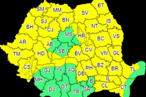 Nu scăpăm de ploi! Meteorologii au emis un nou Cod galben pentru judeţul Botoşani