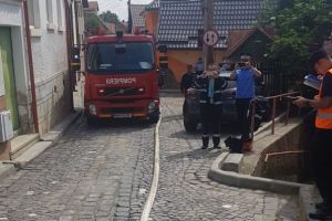 Acţiune a pompierilor, în Schei (FOTO+VIDEO)