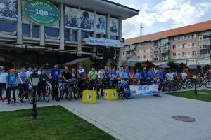 Aproximativ 50 de suceveni pe biciclete au participat la a şasea ediţie a evenimentului BizzBike