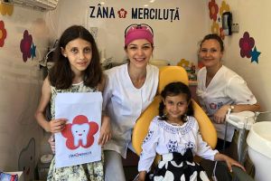 Ialomiţa: 120 de copii din Roşiori, Coşereni şi Sineşti au primit tratament stomatologic de la cabinetul mobil “Zâna Merciluţă”