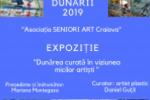 Administraţia Bazinală de Apă “Jiu” vă invită să participaţi  vineri, 21 iunie 2019, orele 10.00,   la Expoziţia de desene în ulei “Dunărea curată în viziunea micilor artişti”
