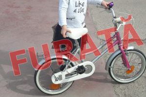 Bicicleta unei fetiţe a fost furată dintr-un bloc de pe Calea Dorobanţilor din Timişoara
