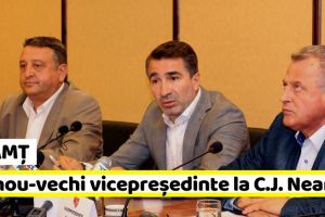 NEAMȚ: Un nou-vechi vicepreşedinte la C.J. Neamţ