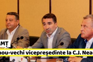 NEAMȚ: Un nou-vechi vicepreşedinte la C.J. Neamţ