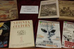 Expoziţie la Biblioteca Astra cu numerele revistei „Știinţă şi Tehnică” – Prima apariţie acum 70 de ani