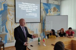 Prelegeri susţinute la Universitatea din Ivano-Frankivsk, Ucraina, de prorectorul USV Ștefan ...