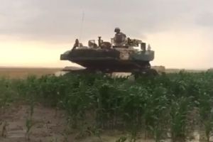 Ialomiţa: Americanii au intrat cu tancurile peste culturile agricole. MApN confirmă incidentul