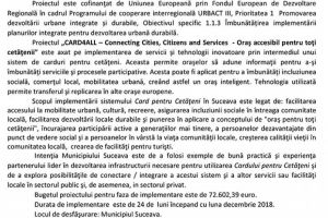 „CARD4ALL – Connecting Cities, Citizens and Services - Oraş accesibil pentru toţi ...