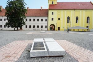 Arheoparcul din curtea palatului princiar al Cetăţii Oradea, finalizat în proporţie de 98% (FOTO)