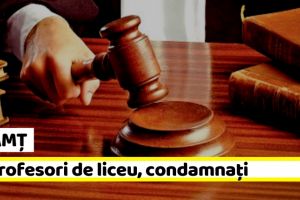 NEAMȚ: 13 profesori de liceu, condamnaţi pentru fals intelectual