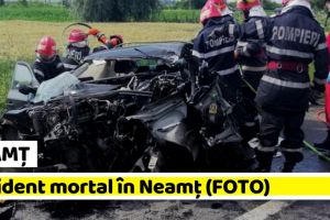 NEAMȚ: Accident mortal în Neamţ. Șoferul a decedat, un copil în stare gravă (FOTO)