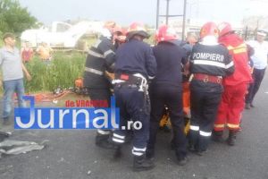 ULTIMĂ ORĂ: Persoană încarcerată în urma unui accident la Urecheşti