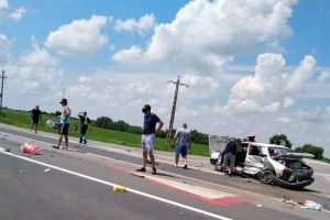ACCIDENT GRAV la ieşirea din Arad!